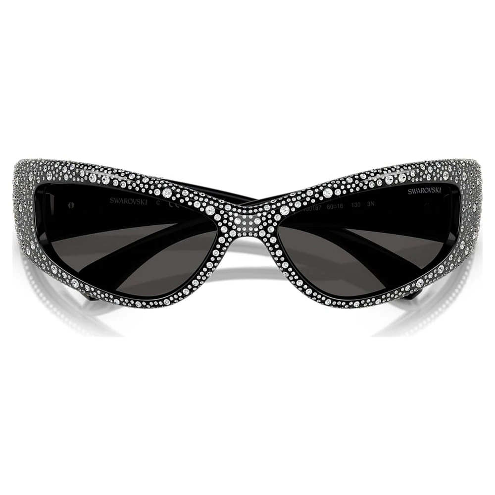 Sunglasses, SK6027, Black by SWAROVSKI