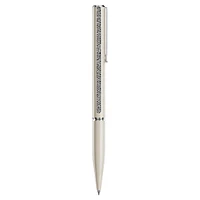 Shimmer ballpoint pen, Beige, Beige lacquered, chrome plated by SWAROVSKI