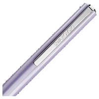 Shimmer ballpoint pen, Purple, Purple lacquered, chrome plated by SWAROVSKI
