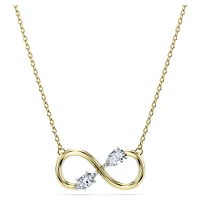 Eternity pendant, Lab-grown diamonds 0.35 ct tw, Mixed shapes, 14K yellow gold by SWAROVSKI