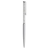 Crystalline ballpoint pen, Grey, Grey lacquered, by SWAROVSKI
