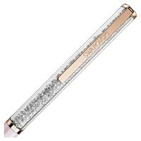 Crystalline ballpoint pen, Pink, Pink lacquered, rose gold-tone plated by SWAROVSKI