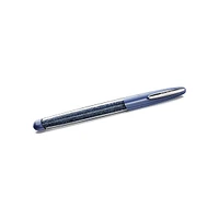 Crystalline Nova rollerball pen, Blue, Chrome plated by SWAROVSKI