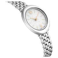 Imber watch, Swiss Made, Metal bracelet, Silver Tone, Stainless steel by SWAROVSKI
