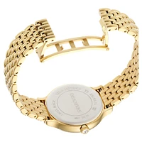 Imber watch, Swiss Made, Metal bracelet, gold tone