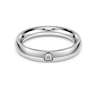 Eternity band ring, Lab-grown diamonds 0.05 ct tw, 14K white gold by SWAROVSKI