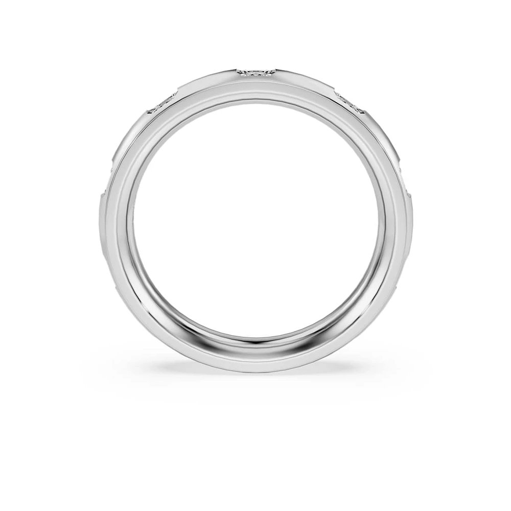 Eternity band ring, Lab-grown diamonds 0.5 ct tw, 14K white gold by SWAROVSKI