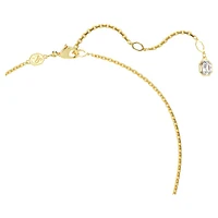 Idyllia pendant, Mixed cuts, Flower, Multicolored, Gold-tone plated by SWAROVSKI