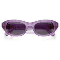 Sunglasses, Pillow shape, Purple by SWAROVSKI