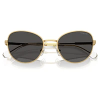 Sunglasses, Cat-Eye shape, Grey by SWAROVSKI