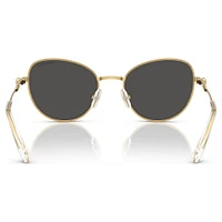 Sunglasses, Cat-Eye shape, Grey by SWAROVSKI