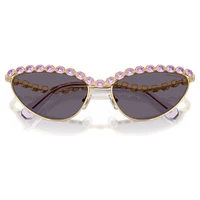 Sunglasses, Cat-Eye shape, Purple by SWAROVSKI