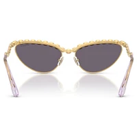 Sunglasses, Cat-Eye shape, Purple by SWAROVSKI