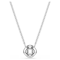 Una Angelic pendant, Mixed cuts, White, Rhodium plated by SWAROVSKI