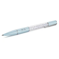 Crystalline Lustre SCS Exclusive ballpoint pen, Blue, Chrome plated by SWAROVSKI