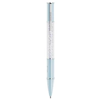 Crystalline Lustre SCS Exclusive ballpoint pen, Blue, Chrome plated by SWAROVSKI