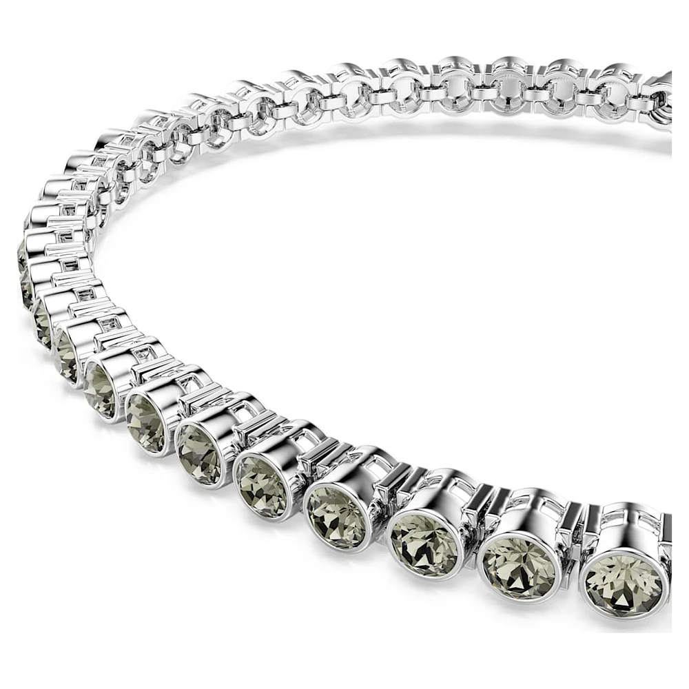 Imber Emily Tennis bracelet, Round cut, Black