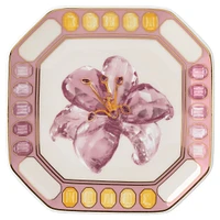 Idyllia vide poche, Porcelain, Crystal print motif, lily, Multicoloured by SWAROVSKI