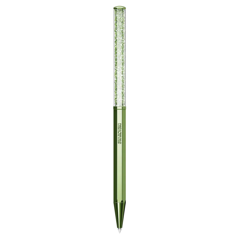 Swarovski Crystalline ballpoint pen, Octagon shape, Green, Green lacquered  by SWAROVSKI