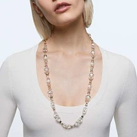 Somnia set, White, Gold-tone plated by SWAROVSKI