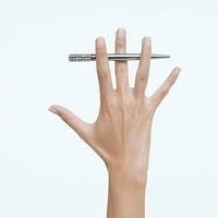 Ballpoint pen, Silver tone, Chrome plated by SWAROVSKI