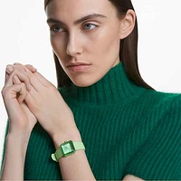 Watch, Silicone strap, Green by SWAROVSKI