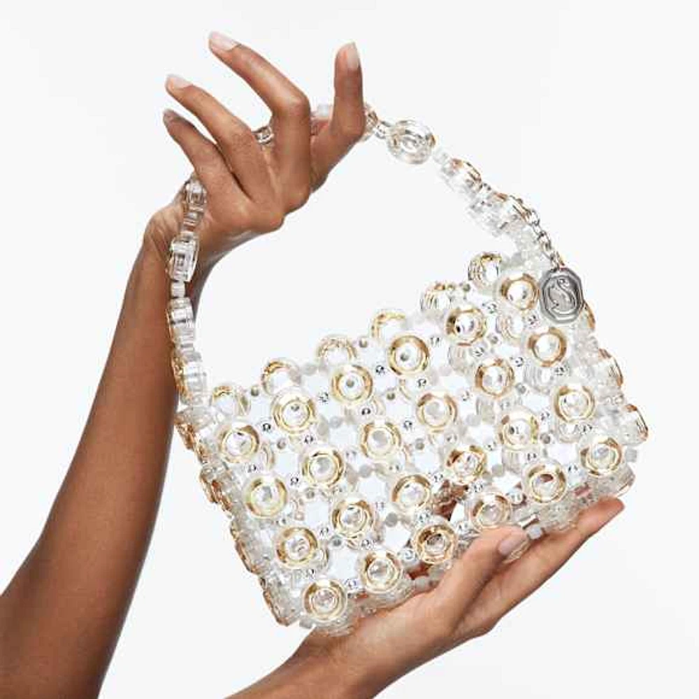 Bag, Gold tone, Gold-tone plated by SWAROVSKI