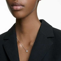 Millenia pendant, Trilliant cut, White, Rhodium plated by SWAROVSKI