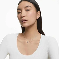 Idyllia set, Mixed cuts, Sun, Pink, Rhodium plated by SWAROVSKI