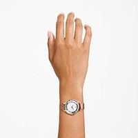 Nova watch, Swiss Made, Metal bracelet, Rose gold tone, Rose gold-tone finish by SWAROVSKI