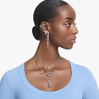 Dextera pendant, Interlocking loop, White
