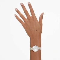 Certa watch, Swiss Made, Metal bracelet, Gold tone, Champagne gold-tone finish by SWAROVSKI