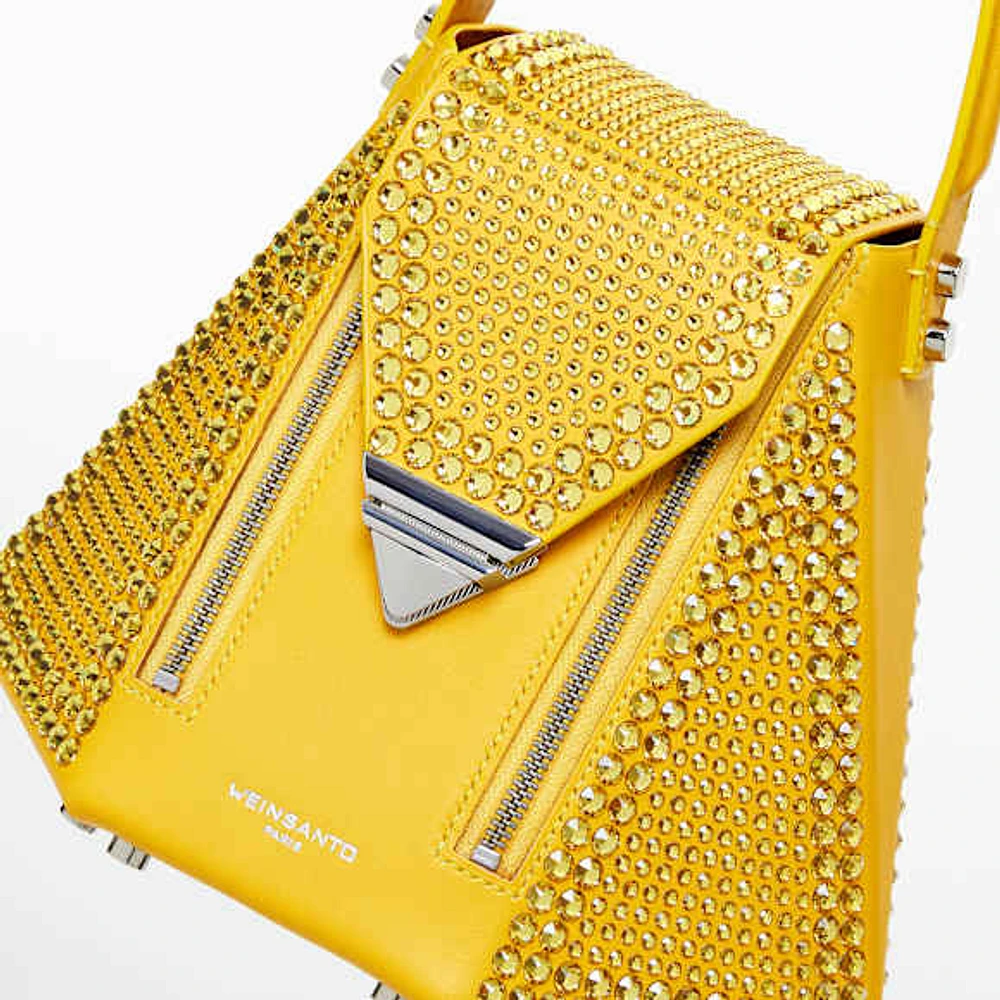 Weinsanto bag, Yellow by SWAROVSKI