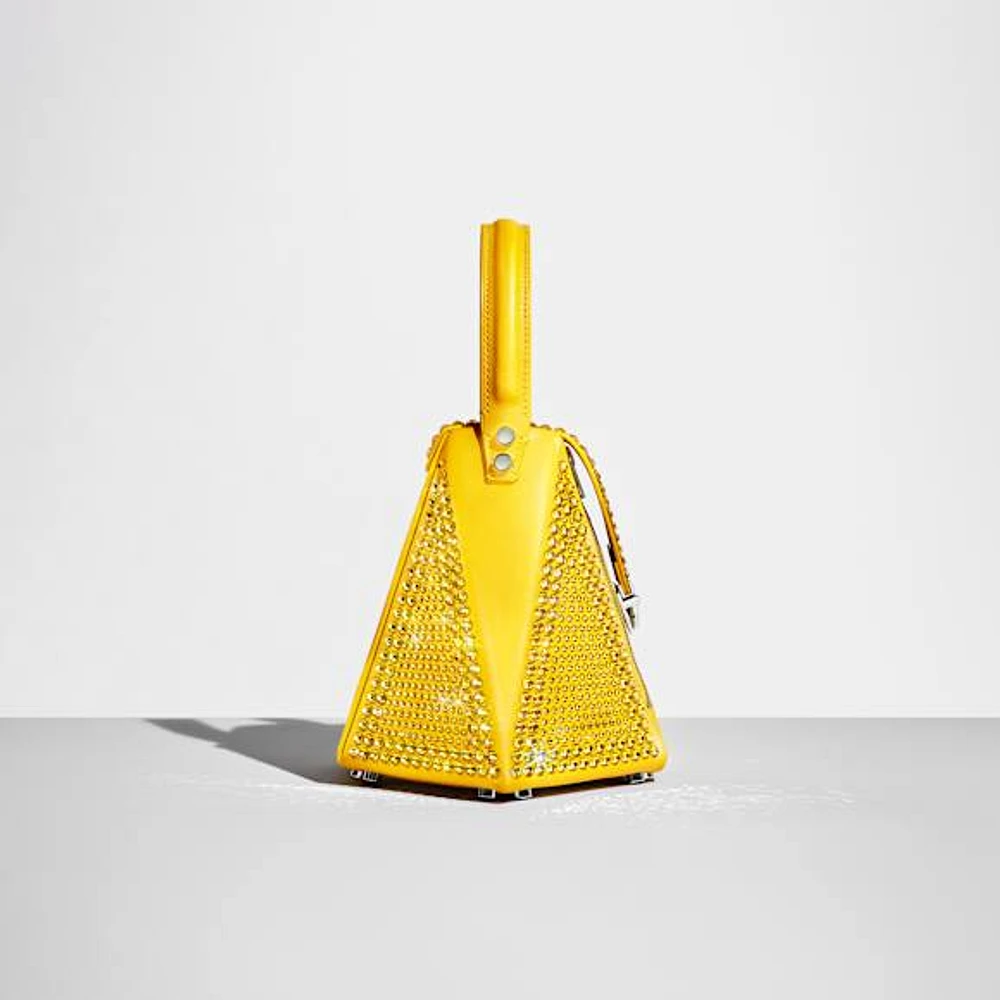 Weinsanto bag, Yellow by SWAROVSKI