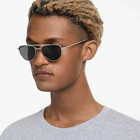 Sunglasses, Pilot shape, SK7007, Black by SWAROVSKI