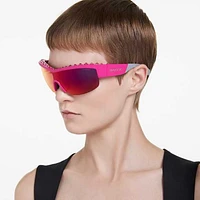 Sunglasses, Mask shape, SK1126, Pink by SWAROVSKI