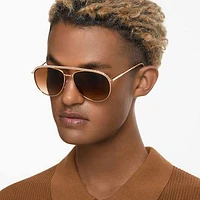 Sunglasses, Pilot shape, SK7005, Brown by SWAROVSKI