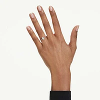 Galaxy ring, Lab-grown diamonds 0.5 ct tw, Round shape, 14K white gold by SWAROVSKI