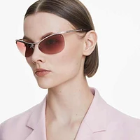 Sunglasses, Oval shape, SK7018, Pink by SWAROVSKI
