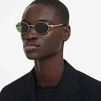 Sunglasses, Oval shape, Green by SWAROVSKI