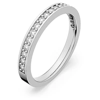 Rare ring, White, Rhodium plated by SWAROVSKI