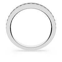 Rare ring, White, Rhodium plated by SWAROVSKI