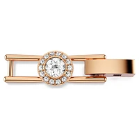 Angelic extender, Round cut, White, Rose gold-tone plated by SWAROVSKI