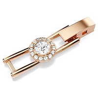 Angelic extender, Round cut, White, Rose gold-tone plated by SWAROVSKI
