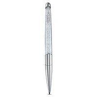 Crystalline Nova ballpoint pen, Silver Tone, Chrome plated by SWAROVSKI