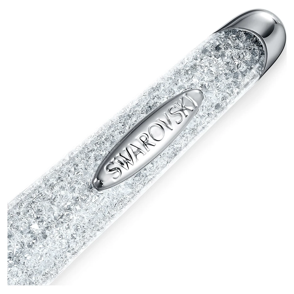 Crystalline Nova ballpoint pen, Silver Tone, Chrome plated by SWAROVSKI
