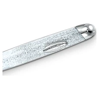 Crystalline Nova ballpoint pen, Silver Tone, Chrome plated by SWAROVSKI