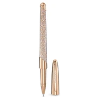 Crystalline Nova rollerball pen, Rose gold tone, Rose gold-tone plated by SWAROVSKI