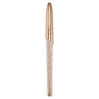 Crystalline Nova rollerball pen, Rose gold tone, Rose gold-tone plated by SWAROVSKI