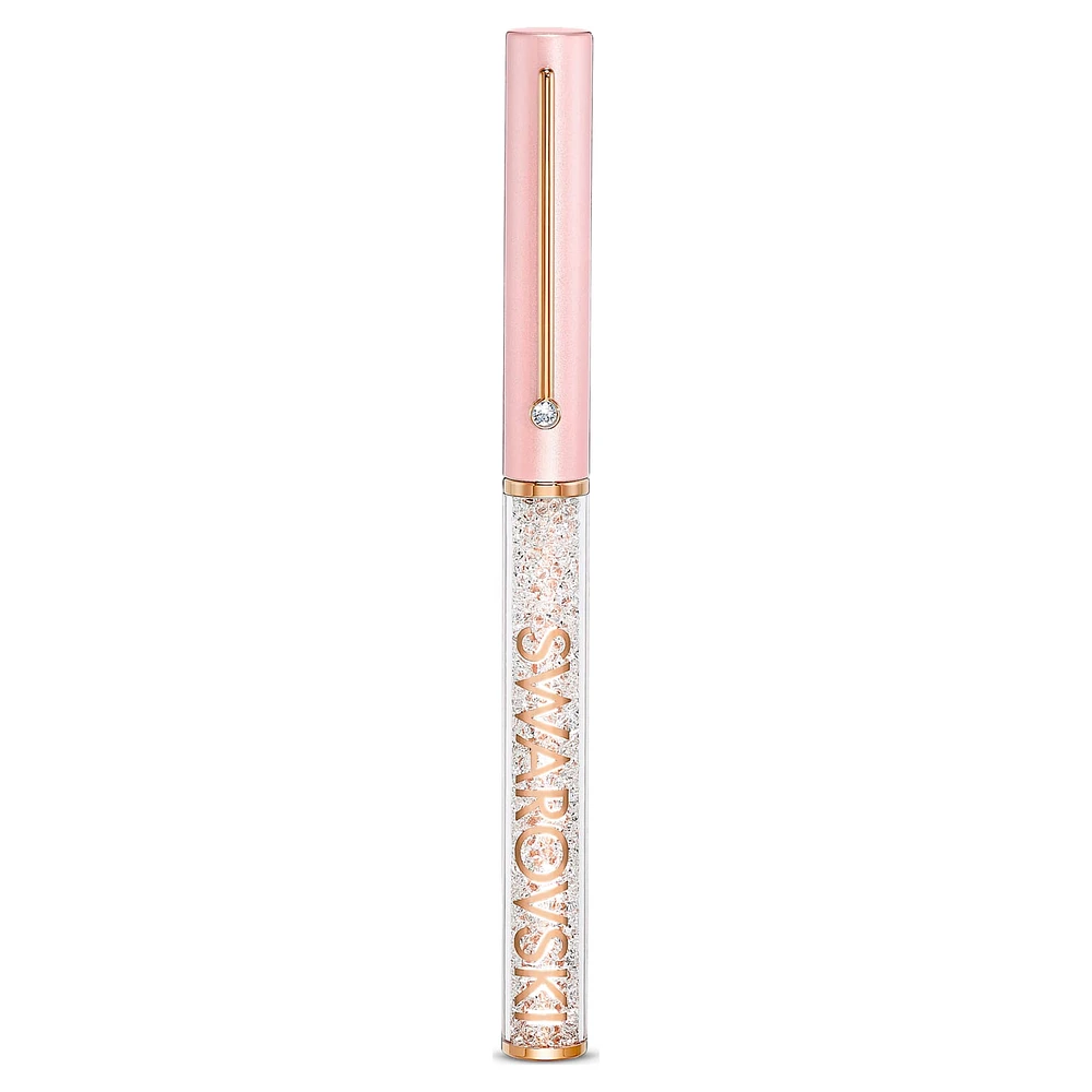 Crystalline ballpoint pen, Pink, Pink lacquered, rose gold-tone plated by SWAROVSKI